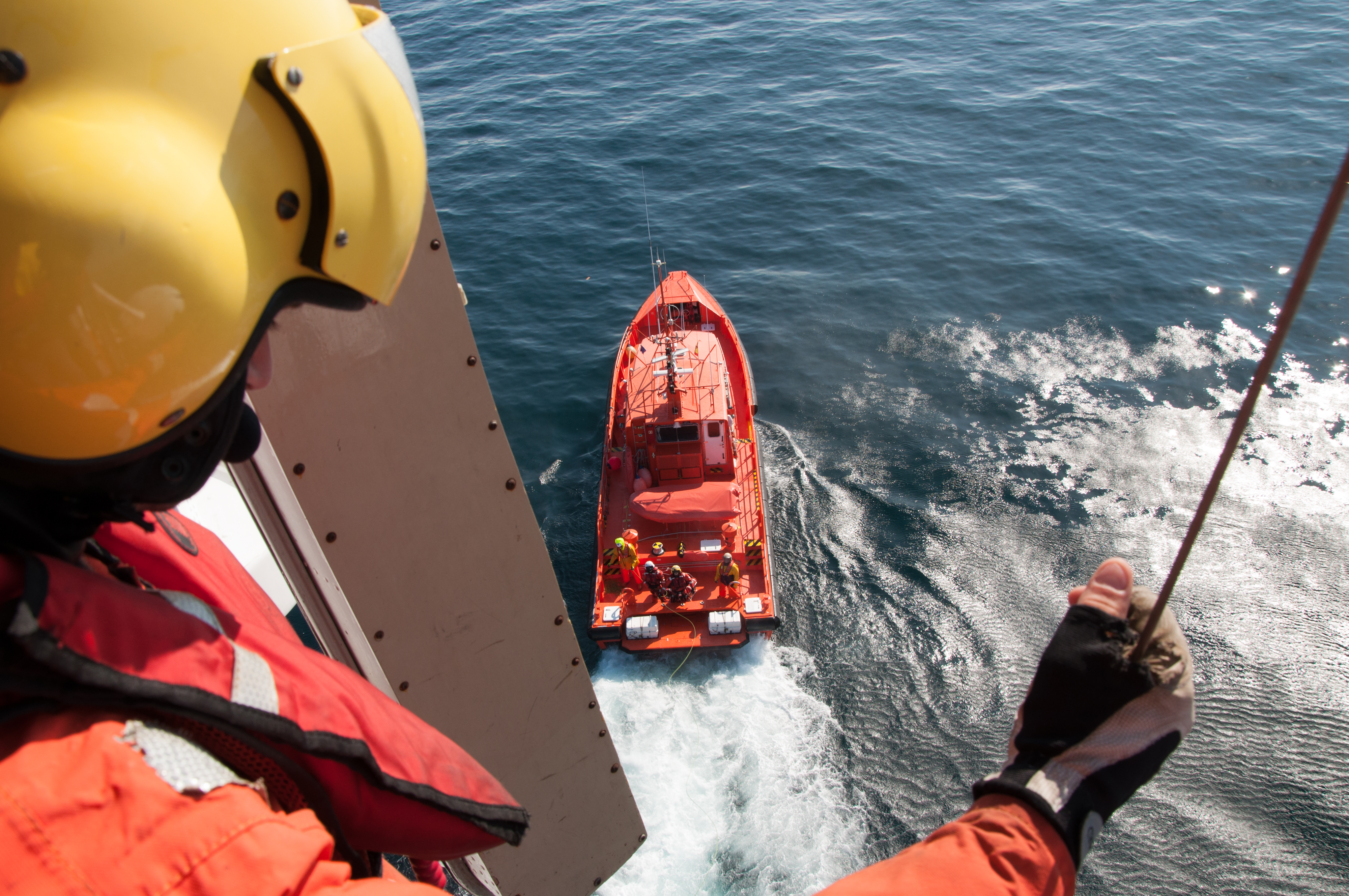 The Balearic nautical sector praises the work of Salvamento Marítimo to keep Balearic waters safe